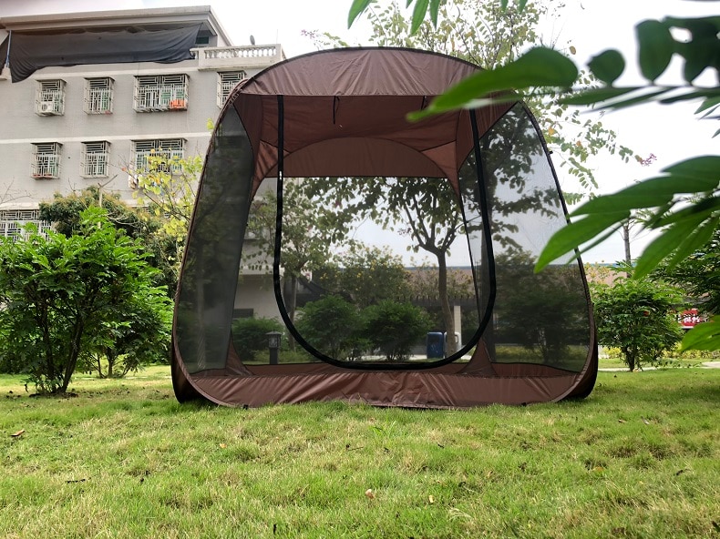 Cheap Goat Tents Ultralight Outdoor Mosquito Net Garden Tent Sun Shelter Summer 6 10 people Breathable Gauze tent Anti Mosquito tent Tents 